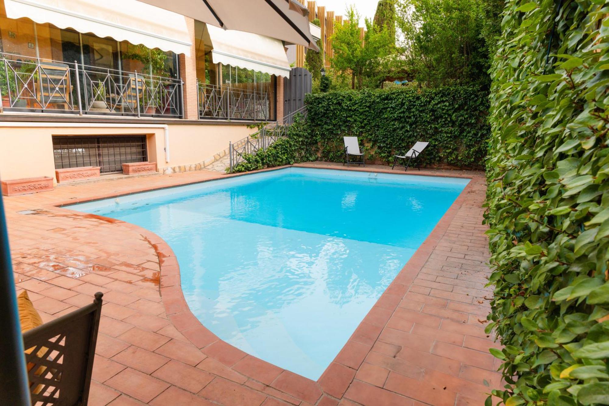 Villa Aureliana With Pool Near San Peter Řím Exteriér fotografie